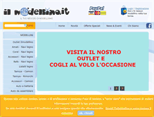 Tablet Screenshot of ilmodellino.it